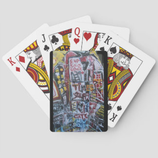 TIMES SQUARE CATS POKER CARDS