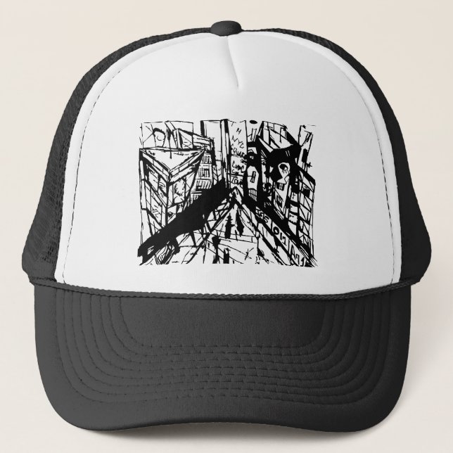 TIMES SQUARE CBD TRUCKER HAT (Front)