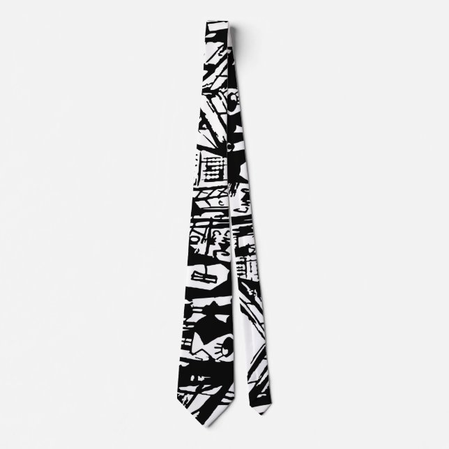 TIMES SQUARE CNBC NECK TIE (Front)