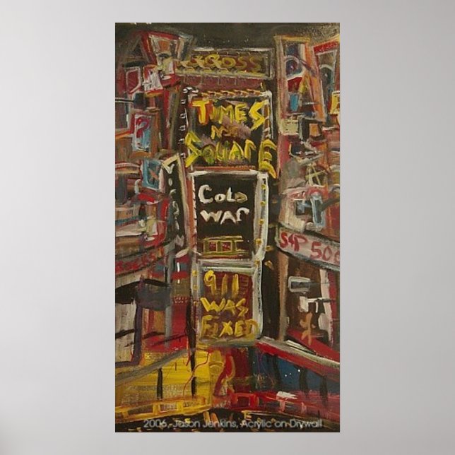TIMES SQUARE COLD WAR POSTER (Front)