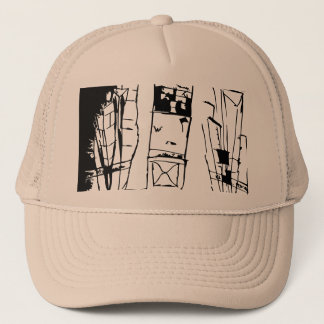 TIMES SQUARE EMPTY SVG TRUCKER HAT