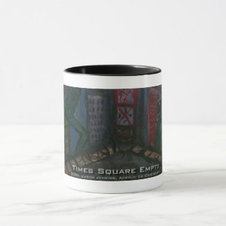 times square emtpy mug