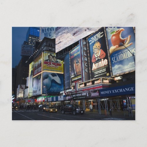 Times Square in Manhattan Postcard