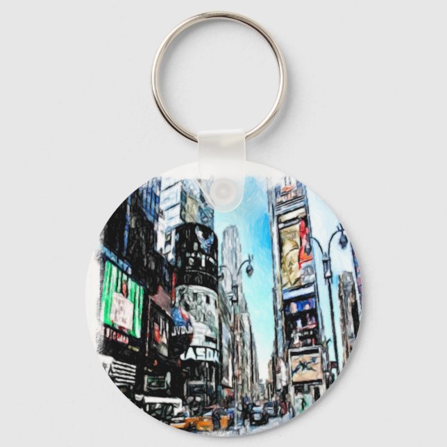 Times Square Keychain (Front)