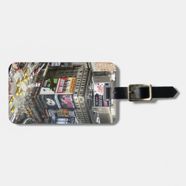 Times Square Luggage Tag (Front Horizontal)