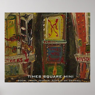 TIMES SQUARE MINI POSTER