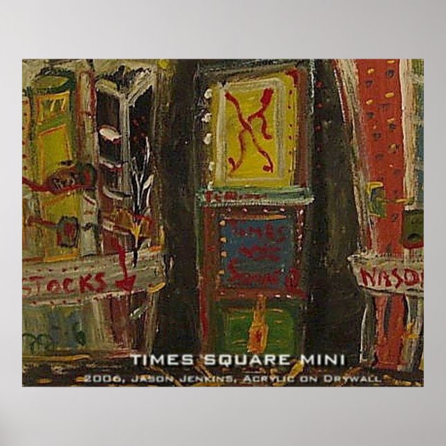 TIMES SQUARE MINI POSTER (Front)