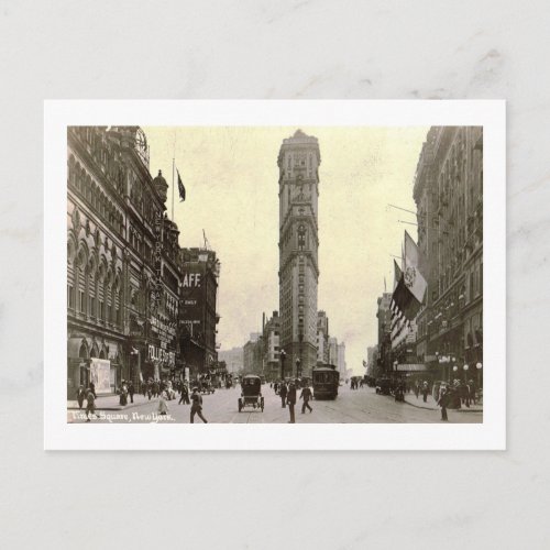 Times Square New York City 1910 Vintage Postcard