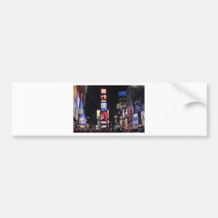 Times Square New York City Bumper Sticker