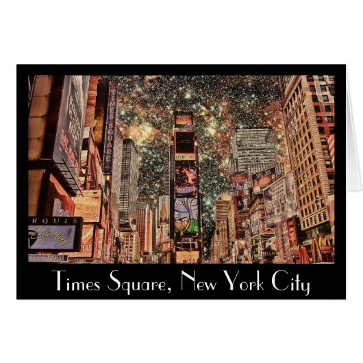 Times Square, New York City Cards (Front Horizontal)