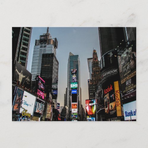 Times Square New York City _ Postcard