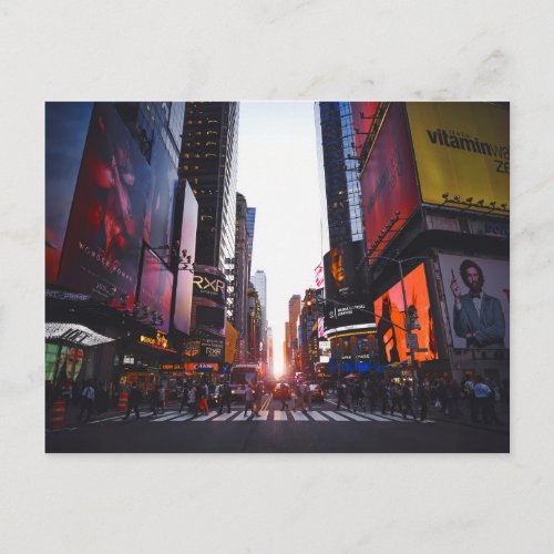 Times Square New York NY Postcard