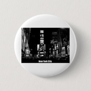 Times Square-New York Pinback Button