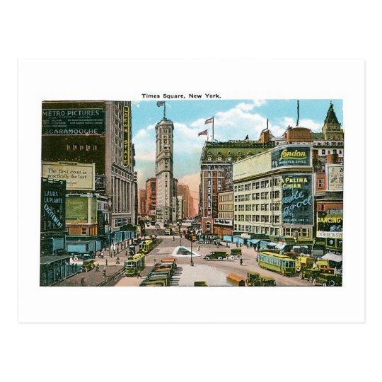 Times Square New York Postcard