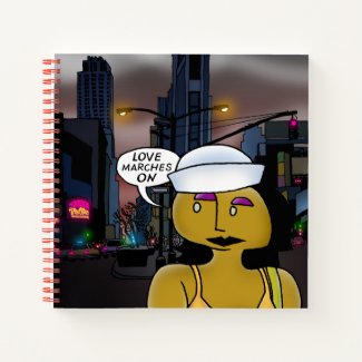Times Square notebook