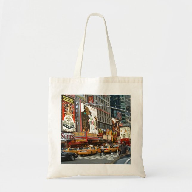 Times Square NY Tote Bag (Front)