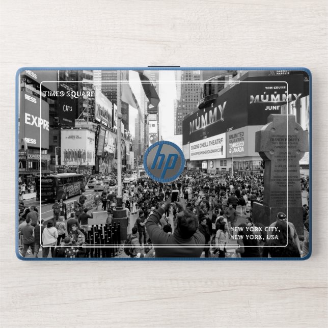 Times Square NYC HP Laptop Skin (Front)