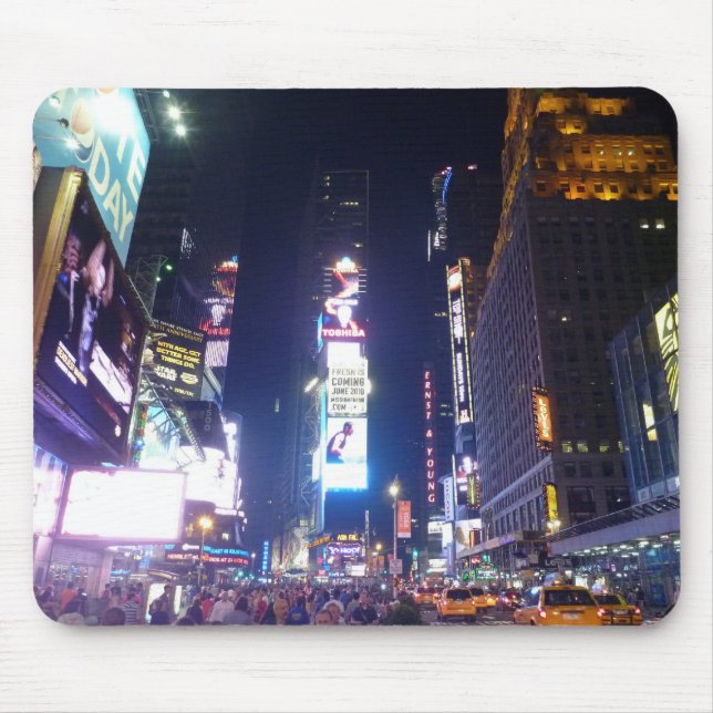 times square nyc mouse pad (Front)