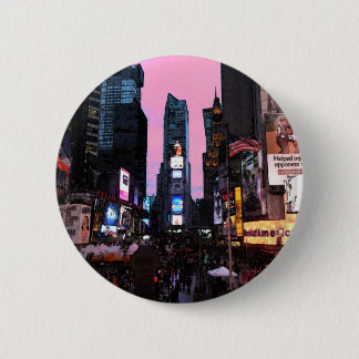 Times Square Pinback Button