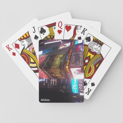 Times Square Playing Cards