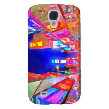 Times Square Pop Art Galaxy S4 Case