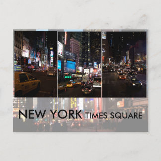 times square postcard