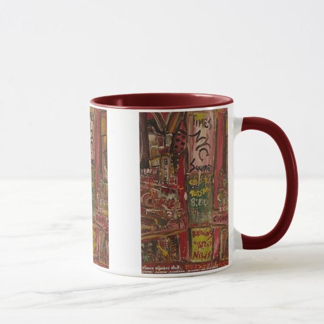 times square red mug (Right)