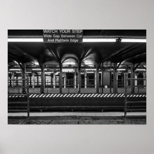 Times Square Subway Station New York City  Poster