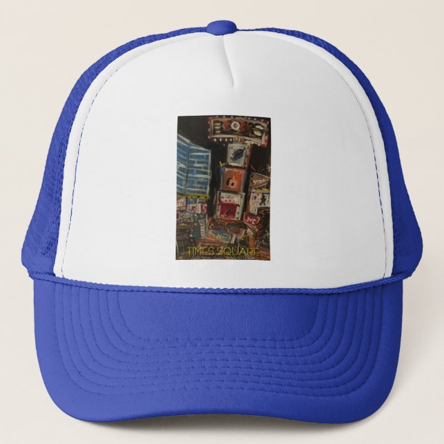 times square trucker hat (Front)