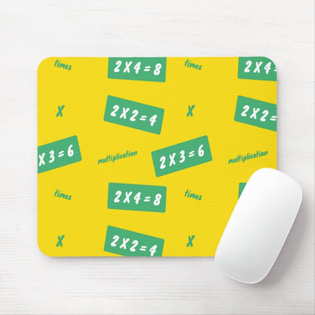 Times two yellow learning mouse pad (With Mouse)