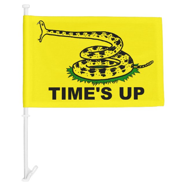 Time's Up car flag (Front)