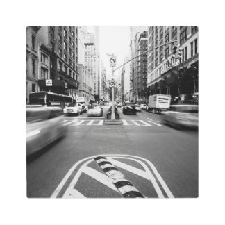 TimeSlip: 42 Street Manhattan Metal Print