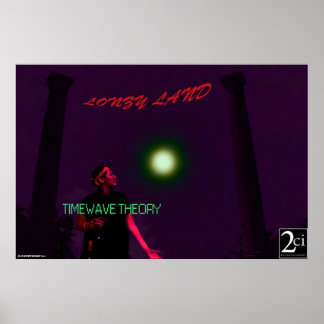 TIMEWAVE THEORY Lonzy Land Custom Album Poster