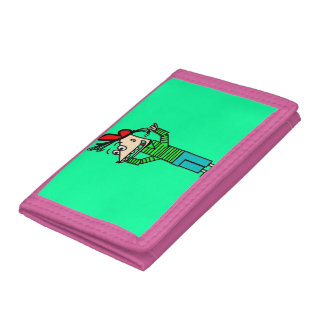 Timmy Trembled Trifold Wallet