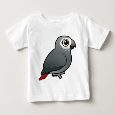Timneh African Gray Parrot Baby T-Shirt