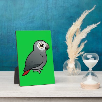 Timneh African Gray Parrot Plaque
