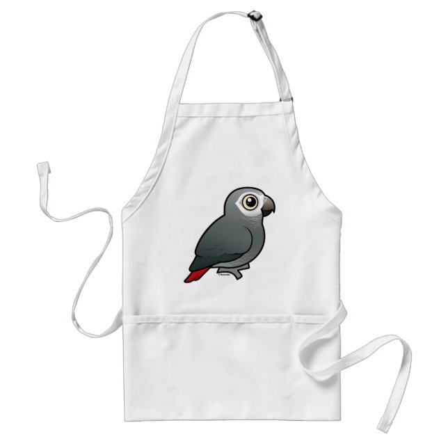 Timneh African Grey Parrot Adult Apron (Front)