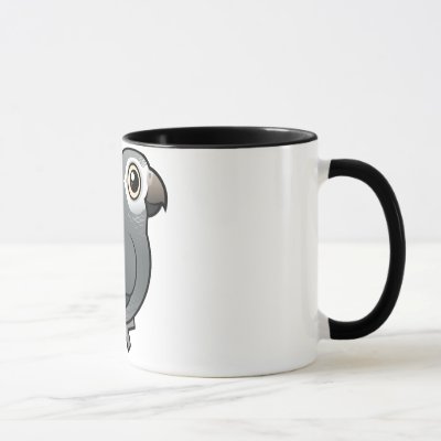 Timneh African Grey Parrot Mug