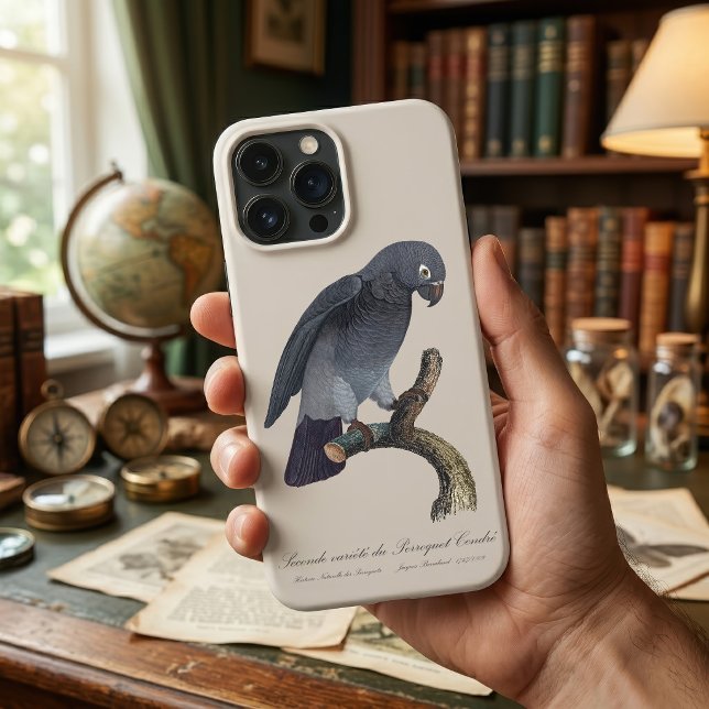 Timneh African Grey Parrot, Psittacus Timneh Case-Mate iPhone Case (Timneh African Grey Parrot, Psittacus Timneh. iPhone Case)