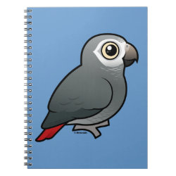 Timneh African Grey Photo Notebook (6.5