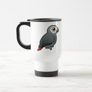 Timneh African Grey Parrot Travel Mug