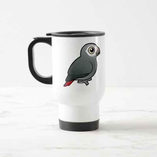 Timneh African Grey Parrot Travel Mug