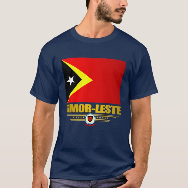 Timor-Leste Flag T-Shirt (Front)