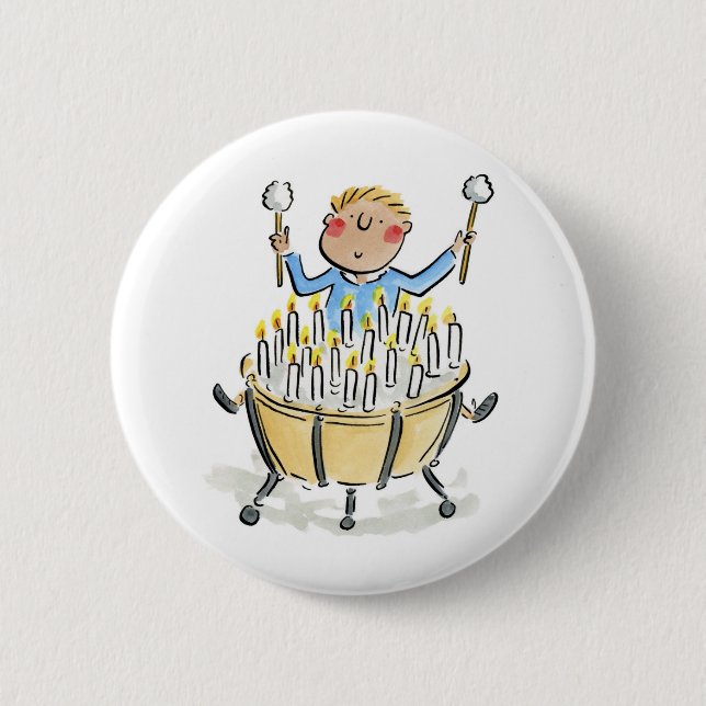 Timpani Birthday Button (Front)