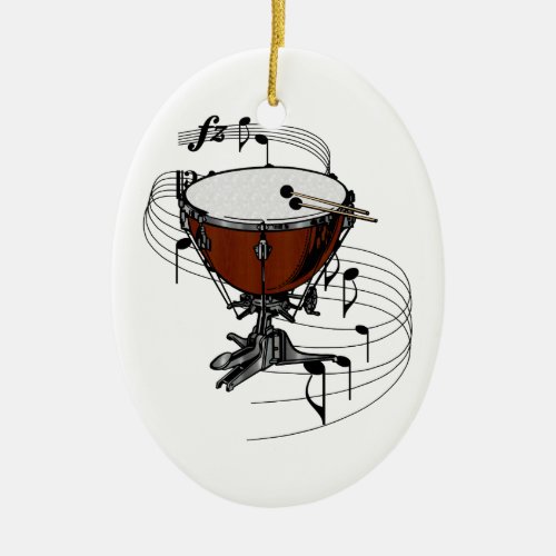 Timpani Kettle Drum Ornament