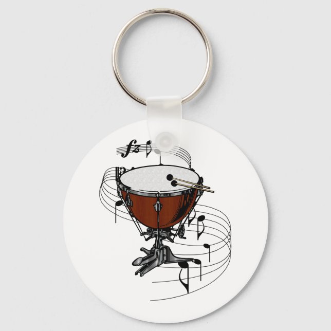 Timpani Keychain (Front)