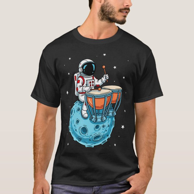 Timpani Player Percussion Section Kettle Drum Timp T-Shirt (Front)