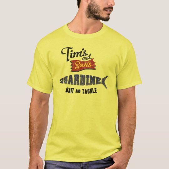 Tim's and Son's Sardine, Bait and Tackle Shop TShirt