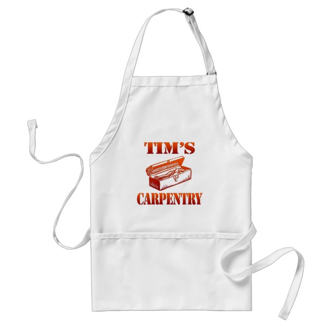 Tim's Carpentry Adult Apron (Front)
