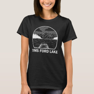 TIMS FORD LAKE TENNESSEE Funny Fishing Camping Sum T-Shirt